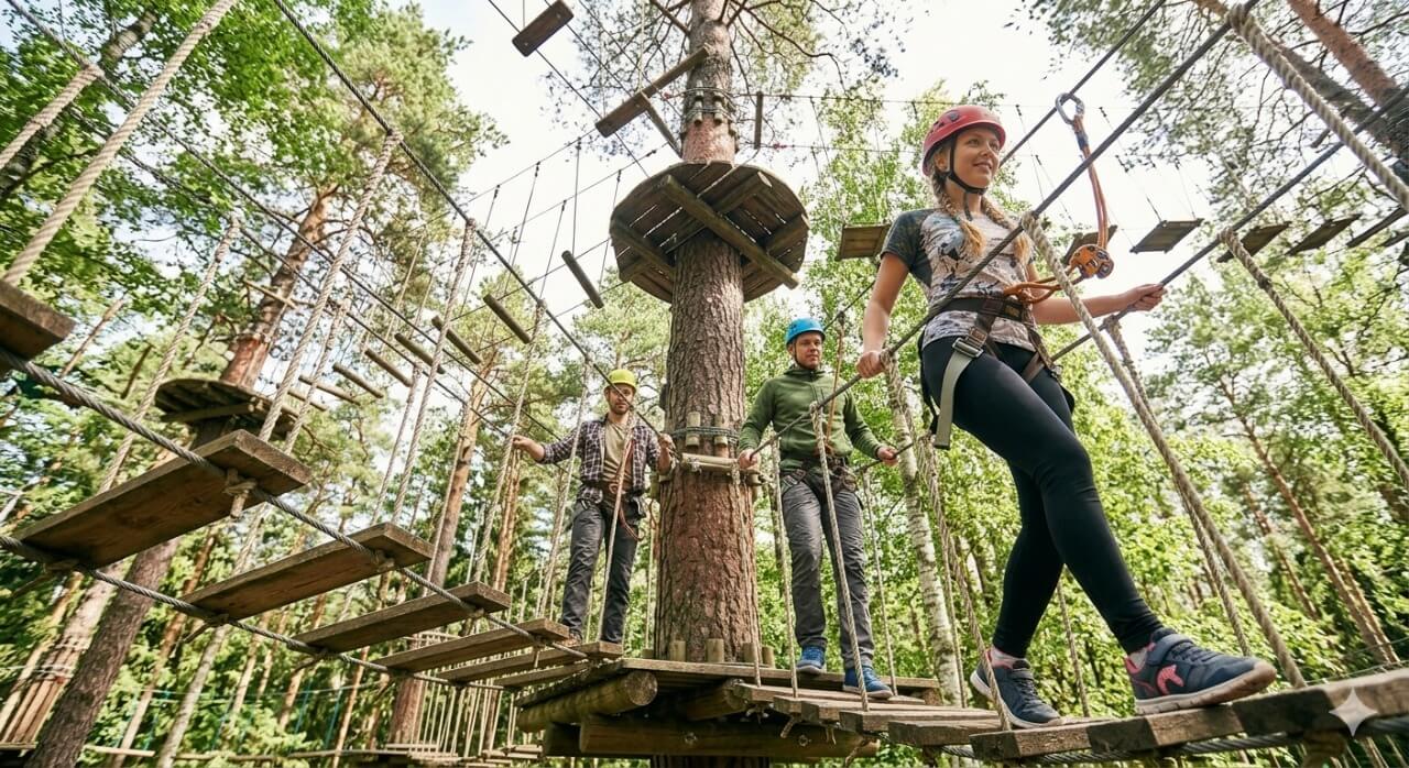 Верёвочный парк Лесной экстрим 5